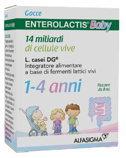 Enterolactis Baby - Integratore di Fermenti Lattici - Gocce 8 ml