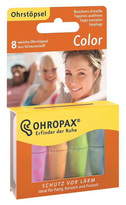 TAPPO AURICOLARE OHROPAX COLOR 8 PEZZI