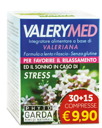 Valerymed Rilascio Prolungato - Integratore per Favorire il Sonno - 45 Compresse