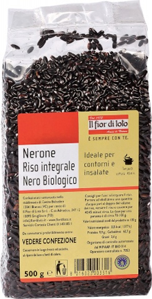 FIOR DI LOTO RISO NERONE INTEGRALE BIO 500 G