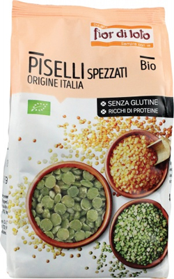 PISELLI SPEZZATI ITALIA SENZA GLUTINE BIO 400 G