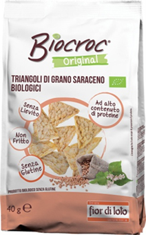 BIOCROC TRIANGOLI DI GRANO SARACENO 40 G