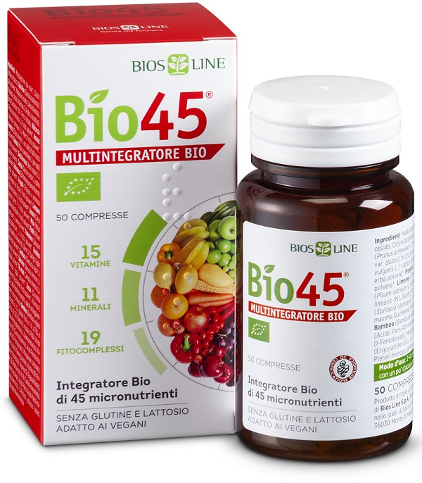 BIOSLINE BIO 45 50 COMPRESSE CERT QCERT