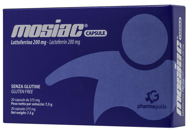 Mosiac - Integratore di Lattoferrina per Difese Immunitarie - 20 Capsule