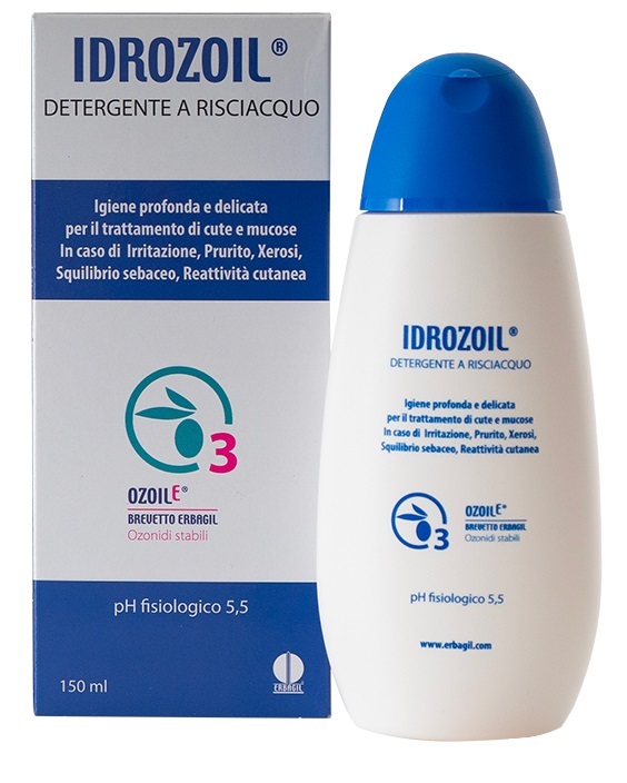 Idrozoil Detergente a Risciacquo per Cute Infiammata 150 ml