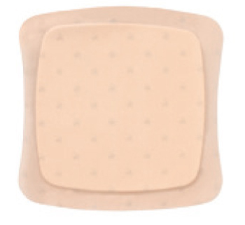 MEDICAZIONE STERILE IN SCHIUMA POLIURETANO IDROCELLULARE AQUACEL AG FOAM ADESIVA 8X8 CM 10 PEZZI