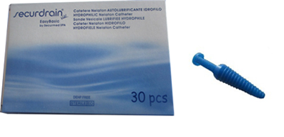 CATETERE SECURDRAIN NELATON IDROFILO DONNA IN PVC CH10 20 CM30 PEZZI