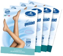 SAUBER COLLANT 100 DENARI MAGLIA LISCIA GLACE' 4 LINEA CLASSICA