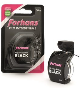 FORHANS FILO INTERDENTALE BLACK 50 METRI