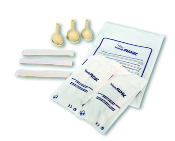 CATETERE ESTERNO MASCHILE IN LATTICE NON STERILE SECURDRAINVIA' 40MM 30 PEZZI