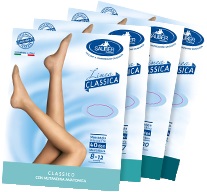 SAUBER COLLANT 100 DENARI MAGLIA LISCIA NEUTRO BEIGE 4 LINEACLASSICA