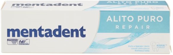 MENTADENT MAXIMUM PROTECTION ALITO PURO DENTIFRICIO 75 ML
