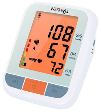 MISURATORE PRESSIONE BRACCIO PARLANTE WECAREYU CARDIO-TALK