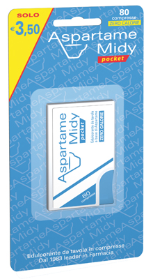 ESI ASPARTAME MIDY POCKET 80 COMPRESSE