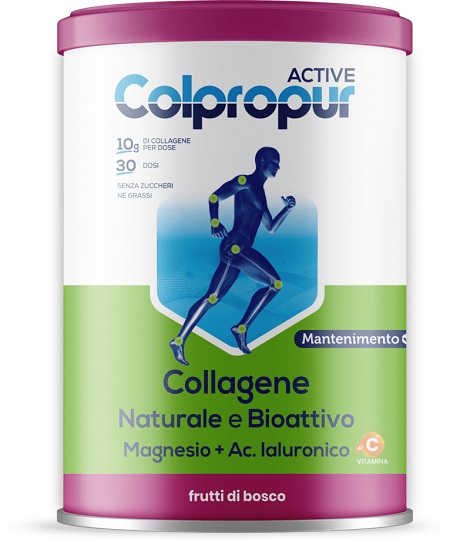 Colpropur Active - Integratore per le Articolazioni Gusto Frutti di Bosco - 345 g