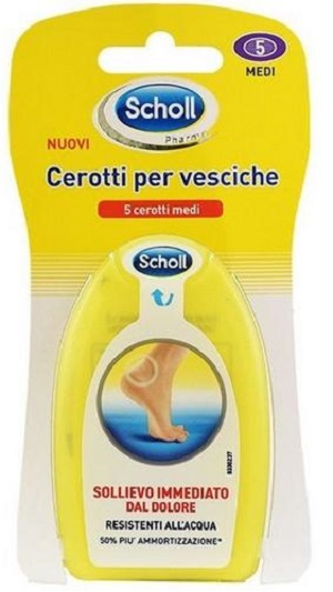 SCHOLL CEROTTI PER VESCICHE MEDIO 5 PEZZI
