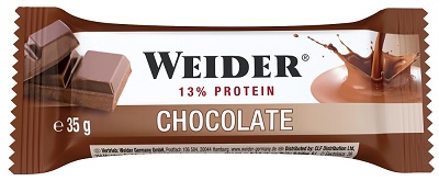 WEIDER FITNESS BARRETTA CIOCCOLATO 35 G