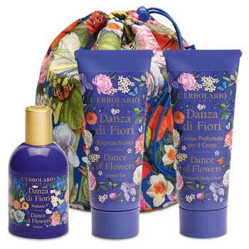 L'ERBOLARIO DANZA FIORI BEAUTYBAG TRIO