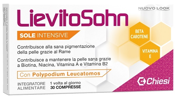 Lievitosohn Sole Intensive Integratore Pelle Sana 30 Compresse