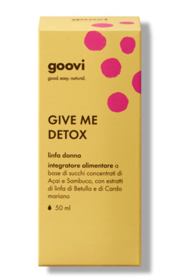 Goovi Give Me Detox Linfa Donna Integratore Drenante 50 ml