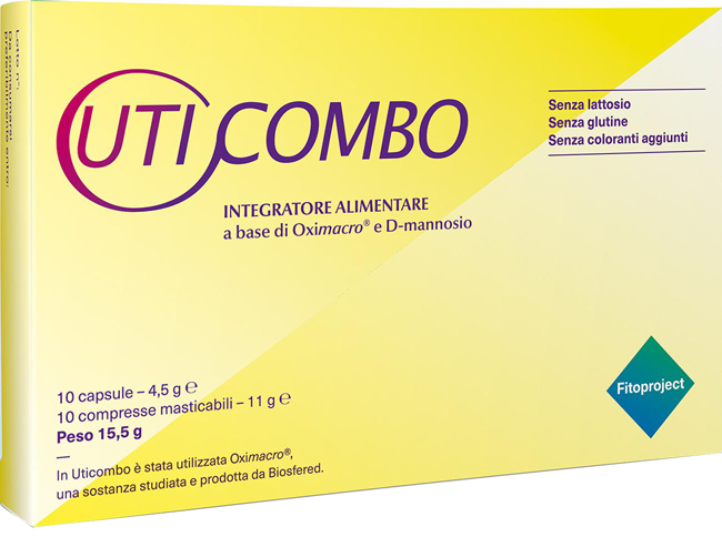 Uticombo Integratore Vie Urinarie 10 Capsule + 10 Compresse