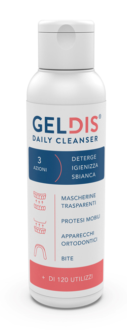 Geldis - Gel Detergente Igienizzante per Protesi e Apparecchi - 100 ml