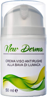NEW DERMA CREMA VISO BAVA LUMACA 50 ML