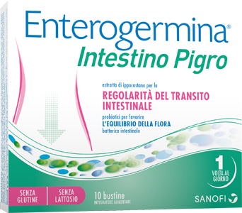 Enterogermina Intestino Pigro Integratore 10 Bustine