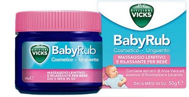Vicks BabyRub - Unguento Lenitivo - 50 g