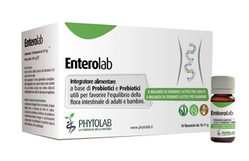 ENTEROLAB 10 FLACONCINI DA 10,11 G