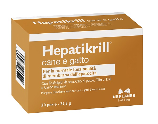 Hepatikrill Mangime Complementare Cani e Gatti 30 Perle