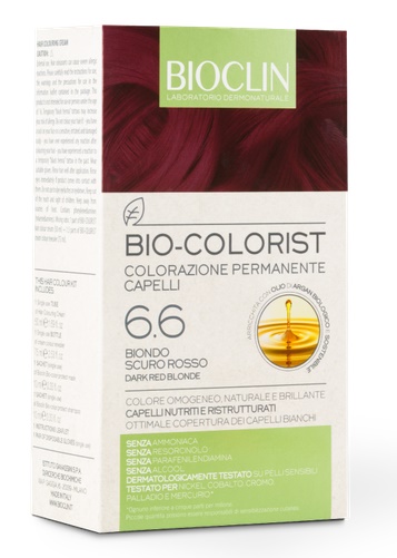 BIOCLIN BIO COLORIST COLORAZIONE PERMANENTE BIONDO SCURO ROSSO