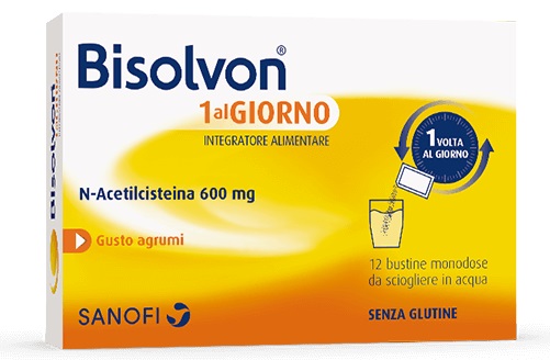 BISOLVON 1 AL GIORNO 12 BUSTINE DA 3 G