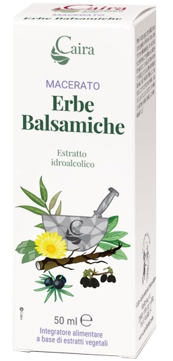CAIRA MACERATO ERBE BALSAMICHE ESTRATTO IDROALCOLICO GOCCE 50 ML