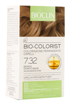 BIOCLIN BIO COLORIST COLORAZIONE PERMANENTE BIONDO DORATO BEIGE