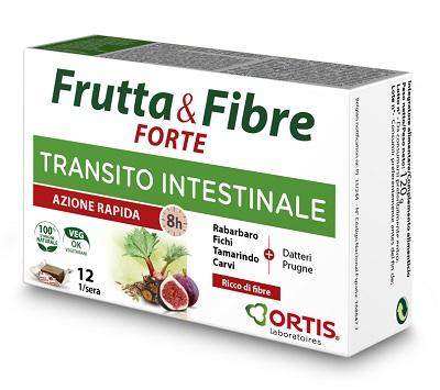 FRUTTA & FIBRE FORTE 12 CUBETTI