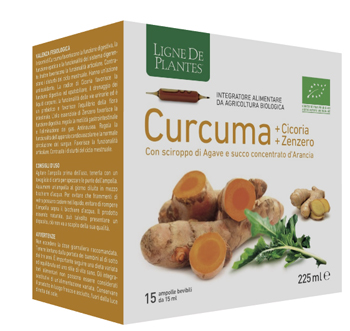 CURCUMA CICORIA ZENZERO BIO 15 AMPOLLE BEVIBILI DA 15 ML