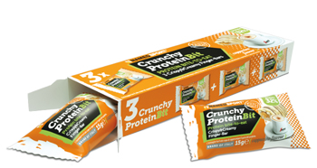 NAMED SPORT CRUNCHY PROTEIN BIT CAPPUCCINO 3 X 15 G