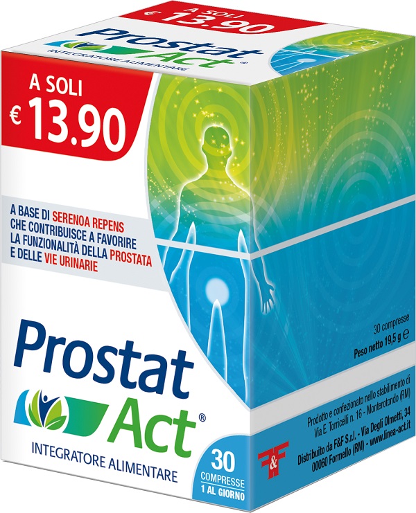 Prostat Act Integratore Vie Urinarie 30 Compresse