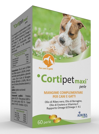 Cortipet Maxi Mangime Complementare per Cani e Gatti 60 Perle