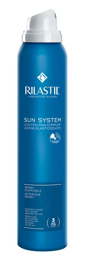 Rilastil Sun System - Spray Doposole Viso e Corpo Rinfrescante - 200 ml