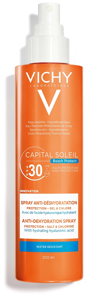 Vichy Capital Soleil - Spray Solare Corpo con Protezione Alta SPF 30 - 200 ml