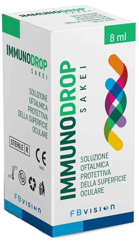 Immunodrop Sakei - Collirio per Occhi Arrossati e Irritati - 8 ml