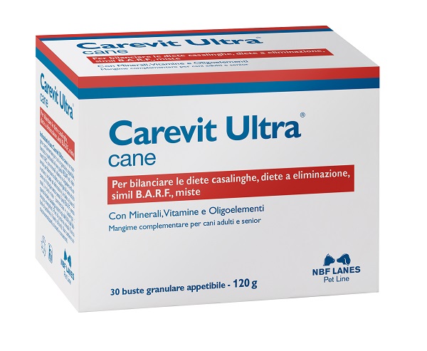 Carevit Ultra Cane Integratore 30 Bustine