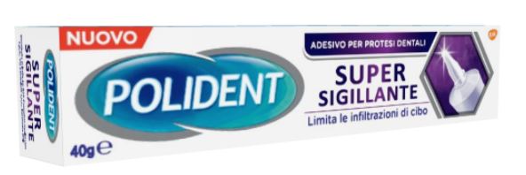 Polident Super Sigillante - Adesivo per Protesi Dentali - 40 g