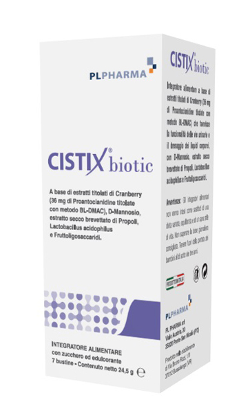 Cistix Biotic Integratore Vie Urinarie 7 Bustine