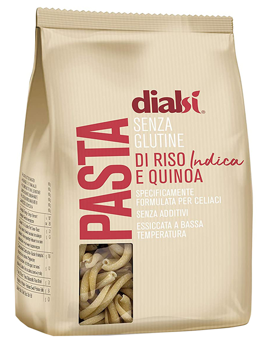DIALSI' PASTA SENZA GLUTINE CASERECCE N37 CON FARINA DI RISOINDICA E QUINOA 240 G