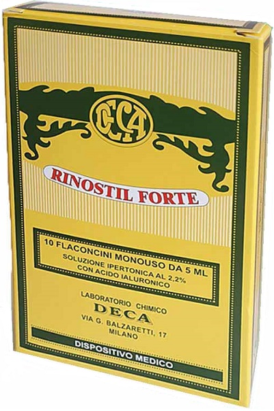 Rinostil Forte Soluzione Ipertonica Decongestionante 10 Flaconcini