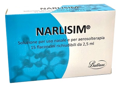 Narlisim Dispositivo per Aerosolterapia 15 Flaconcini