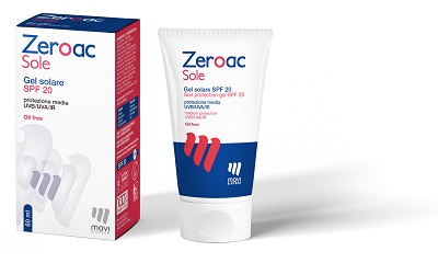 ZEROAC SOLE GEL SOLE PROTEZIONE MEDIA SPF20 60 ML
